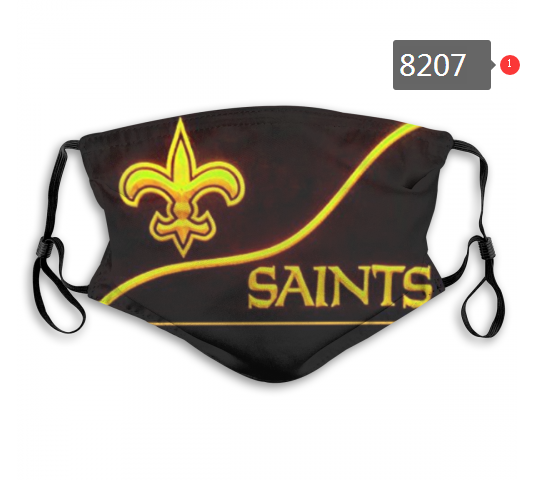Saints Sports Face Mask 08207 Filter Pm2.5 (Pls Check Description For Details)